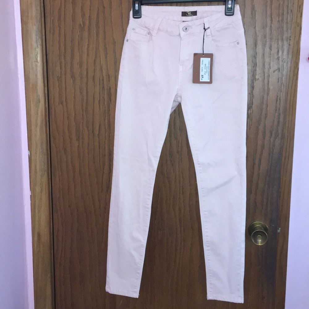 Light Pink Skinny Jeans